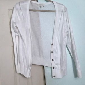 White Cardigan